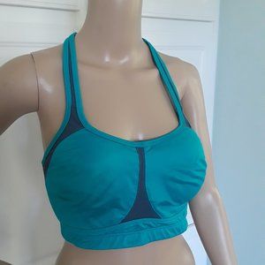 Champion Teal and Gray Sports Bra